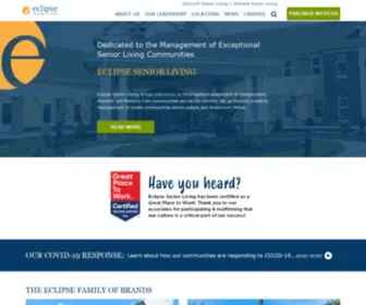 Eclipseseniorliving.com(Assisted & Senior Living Property Management) Screenshot