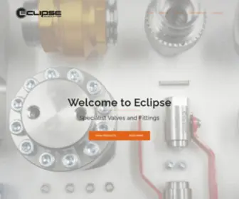 Eclipsevalves.com(Eclipse Valves & Fittings Ltd) Screenshot