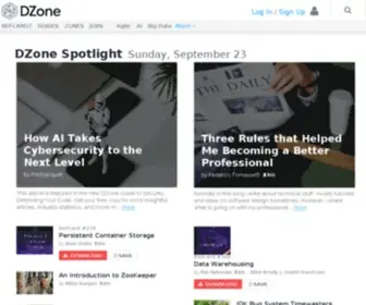 Eclipsezone.com(DZone) Screenshot