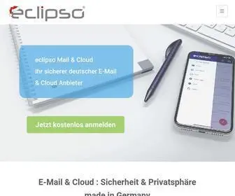 Eclipso.de(Eclipso Mail & Cloud) Screenshot