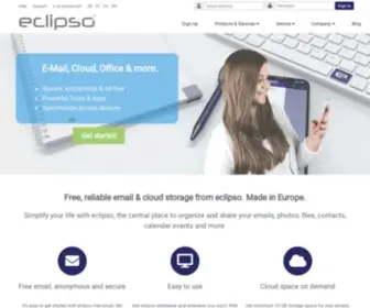 Eclipso.eu(Eclipso Mail & Cloud) Screenshot