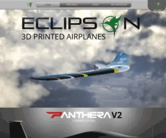 Eclipson-Airplanes.com(3D printed airplanes) Screenshot