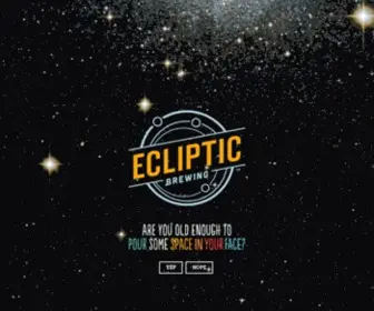 Eclipticbrewing.com(Ecliptic Brewing) Screenshot
