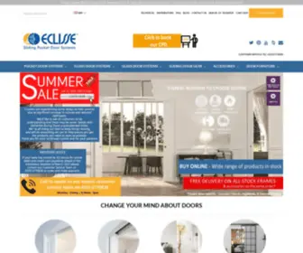 Eclisse.co.uk(Buy quality Pocket Door Systems) Screenshot