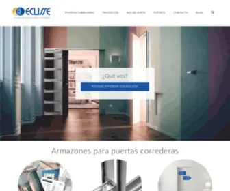 Eclisse.es(Armazones y casonetos para puertas correderas) Screenshot