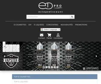 Eclopediscount-Pro.com(Cicigarettes électroniquess) Screenshot