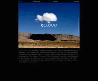 Ecloudproject.com(The eCLOUD) Screenshot