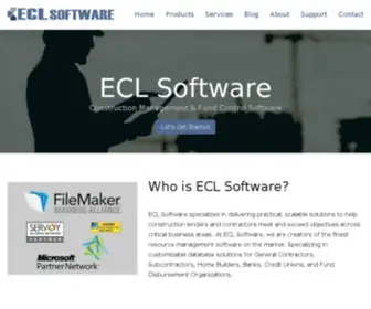 Eclsoftware.com(ECL Software) Screenshot