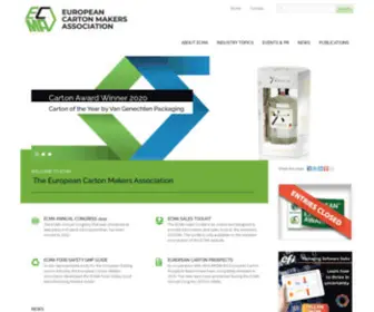 Ecma.org(European Carton Makers Associations) Screenshot
