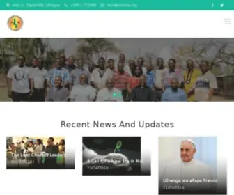 ECMMW.org(Episcopal Conference of Malawi) Screenshot