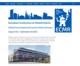 ECMR2021.org(ECMR 2021) Screenshot