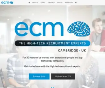 Ecmselection.co.uk(Cambridge, UK) Screenshot