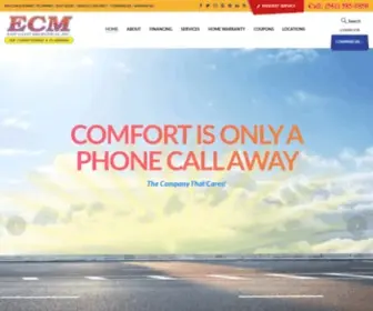 Ecmservice.com(East Coast Mechanical) Screenshot