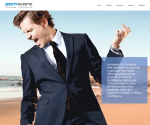 Ecmware.com(Business intelligence) Screenshot