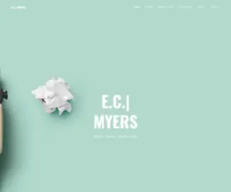 Ecmyers.net(Author, gamer, reader, dad) Screenshot
