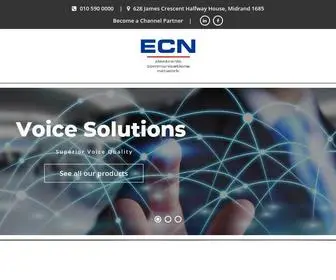 ECN.co.za(Voice and Data Solutions) Screenshot