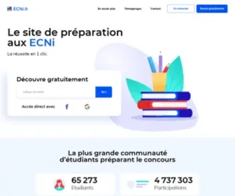 Ecni.fr(Notre logiciel d'ancrage des connaissances ®) Screenshot