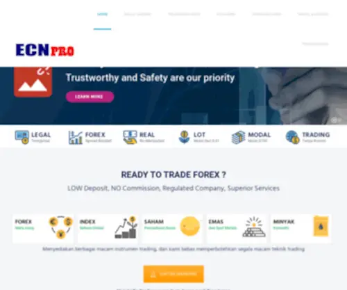 Ecnpro.site(ECN Pro) Screenshot