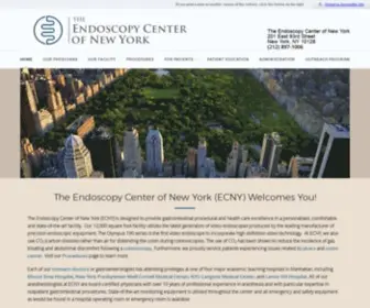Ecny.com(The Endoscopy Center of New York) Screenshot