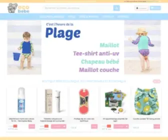 Eco-BEBe.com(Eco Bébé) Screenshot