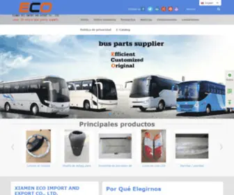 Eco-Busparts.com(Xiamen ECO) Screenshot