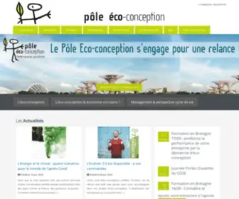 Eco-Conception.fr(Innovez en intégrant l'environnement le développement de vos produits par l'éco) Screenshot