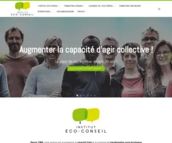 Eco-Conseil.be(Transition depuis 1989) Screenshot