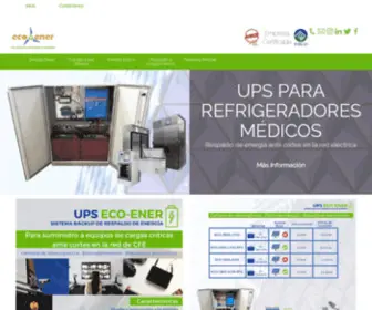 Eco-Ener.com(Paneles Solares y Aerogeneradores en Mexico) Screenshot