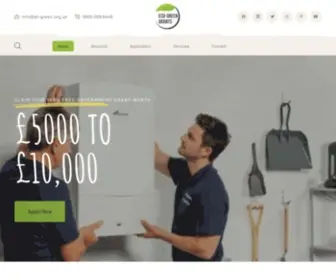 Eco-Greengrantsuk.com(ECO Green Grants) Screenshot