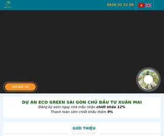 Eco-Greensaigon.com(Bảng) Screenshot