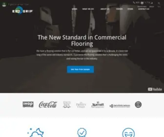 Eco-Gripfloor.com(Commercial PVC & Vinyl Flooring Provider) Screenshot