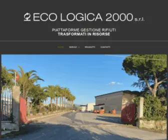 Eco-Logica2000.it(Eco Logica 2000 S.r.l) Screenshot