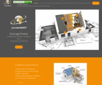 Eco-Logis-Protect.fr(Traitement de Charpente) Screenshot