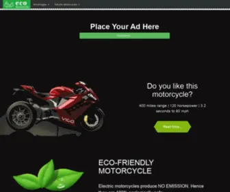 Eco-Motorcycles.co.uk(Dit domein kan te koop zijn) Screenshot