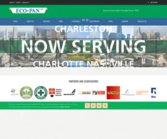 Eco-Pan.com(Eco-Pan concrete washout waste containment, disposal, and recycling) Screenshot
