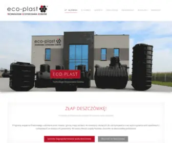 Eco-Plast.pl(Systemy oczyszczania ścieków) Screenshot