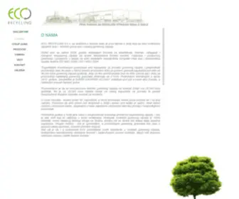 Eco-Recycling.rs(Eco Recycling) Screenshot