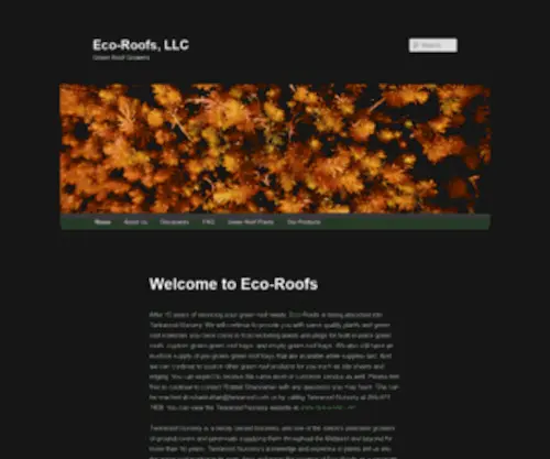 Eco-Roofs.com(Eco-Roofs, LLCEco-Roofs, LLC) Screenshot