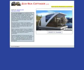 Eco-Seacottage.com(Eco-Sea Cottages) Screenshot