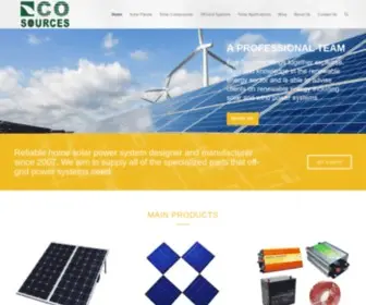 Eco-Sources.com(Xiamen Eco) Screenshot