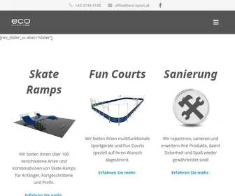 Eco-Sport.at(Eco Sport) Screenshot