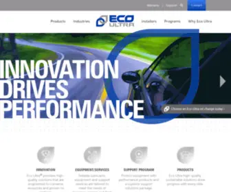 Eco-Ultra.com(A PetroChoice Company) Screenshot