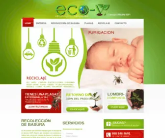 Eco-V.com.mx(Recoleccion de Basura en Cancun y Playa del Carmen) Screenshot