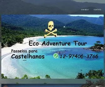 Ecoadventurecastelhanos.com.br(Ilha Bela Brasil) Screenshot