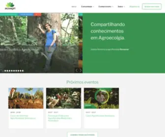 Ecoagri.com.br(Comunidade agroecológica) Screenshot
