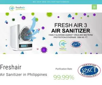 Ecoairpurifiers.com(Air Purifier and Humidifier) Screenshot