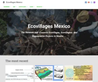 Ecoaldeas-Mexico.com(Inicio) Screenshot