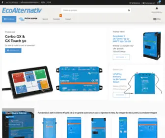 Ecoalternativ.ro(Cu o experiență de peste 12 ani în domeniul energiei regenerabile) Screenshot