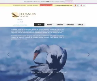 Ecoandestravel.com(EcoAndes Travel) Screenshot
