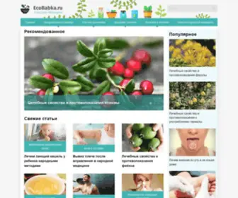 Ecobabka.ru(Ecobabka) Screenshot